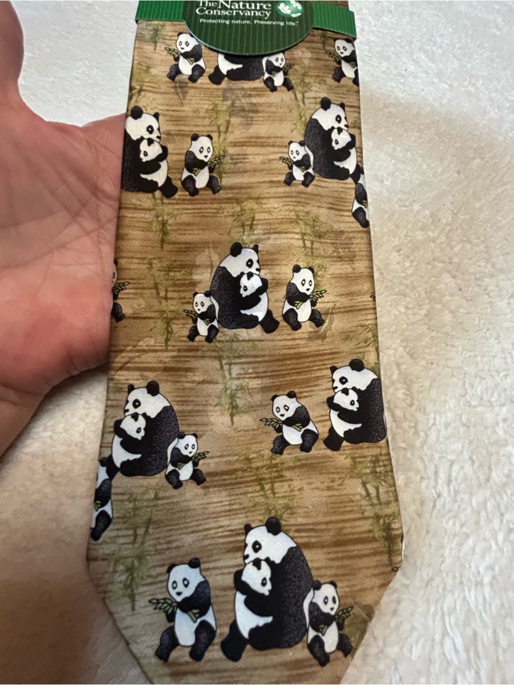 🎁3 for $30 - Panda Print Necktie